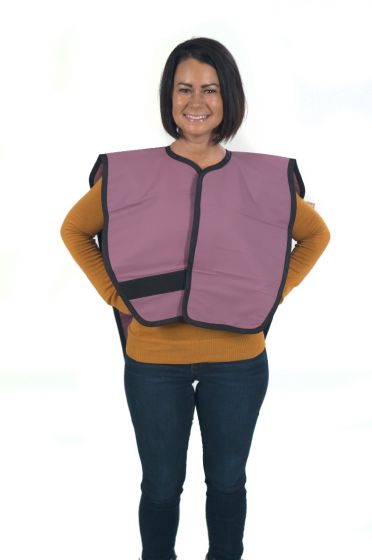 House Brand XAP-M Visioanry X-Ray 0.3 mm Medical Grade Lead Apron Panoramic Poncho Mauve House Brand XAP-M Visioanry X-Ray 0.3 mm Medical Grade Lead Apron Panoramic Poncho Mauve
